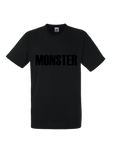 Tee Shirt Noir sur noir MONSTER